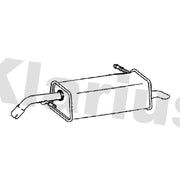 Klarius Box With Tail Pipe Rear fits Peugeot 207 2009-2012 1.6