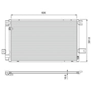 Valeo Air Conditioning Condenser 814414