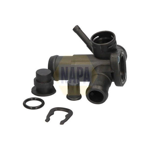 NAPA Coolant Flange Housing Connector fits Audi 80 B3 1989-1991 1.9