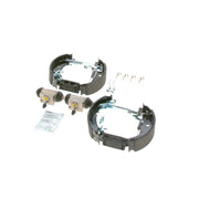 Bosch Brake Shoe Set Axle Kit fits Mercedes-Benz A-Class 1997-2004