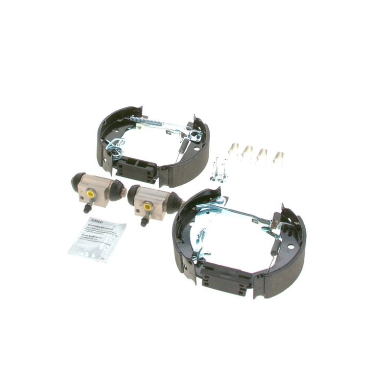 Bosch Brake Shoe Set Axle Kit fits Mercedes-Benz A-Class 1997-2004
