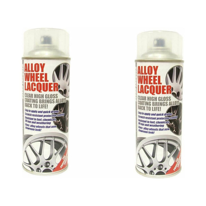 2X E-Tech Alloy Wheel Lacquer 400ml - Chip Resistant E-Tech - Dynamic Drive