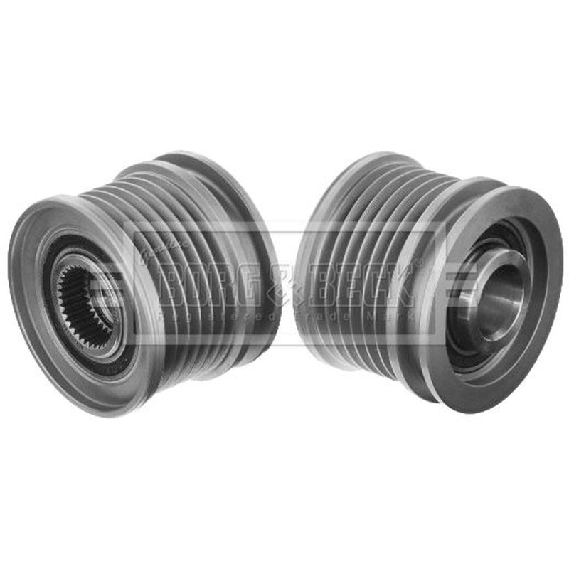 Borg & Beck Alternator Overrunning Freewheel fits Mercedes-Benz E-Class T-Model