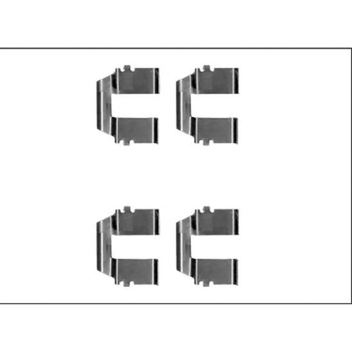 Mintex Brake Pad Accessory Fitting Kit Rear fits Ford Galaxy I 2000-2006 1.9 2.8