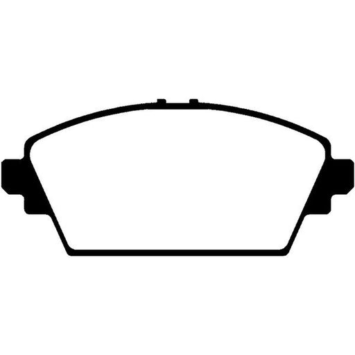 Abtex Front Brake Pad Set fits Honda Accord 1999-2002 1.8 2.0 2.3