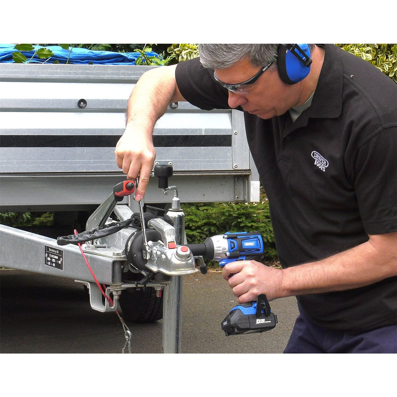 Draper D20 20V Brushless Impact Wrench, 1/2" Sq. Dr., 250Nm (Sold Bare) 86928 Draper - Dynamic Drive