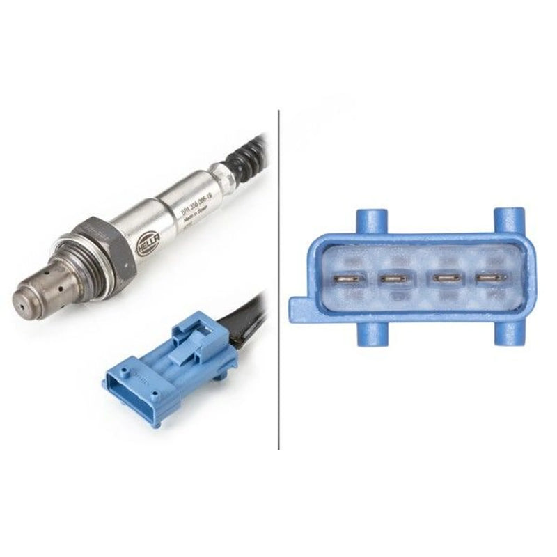 Hella O2 Lambda Oxygen Sensor after catalytic converter fits Citroën Berlingo