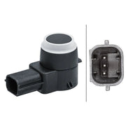 Hella Parking Sensor (PDC) Rear 6PX 358 141-551