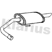 Klarius Box With Tail Pipe Rear fits BMW 1 2006-2011