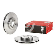Brembo 2 x Internally Vented Brake Discs fits Toyota Celica 1989-1994 1.6 2.0