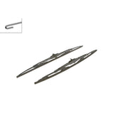Bosch Twin Spoiler Wiper Blade Set 550mm + 530mm — 582S fits Audi A6 C4