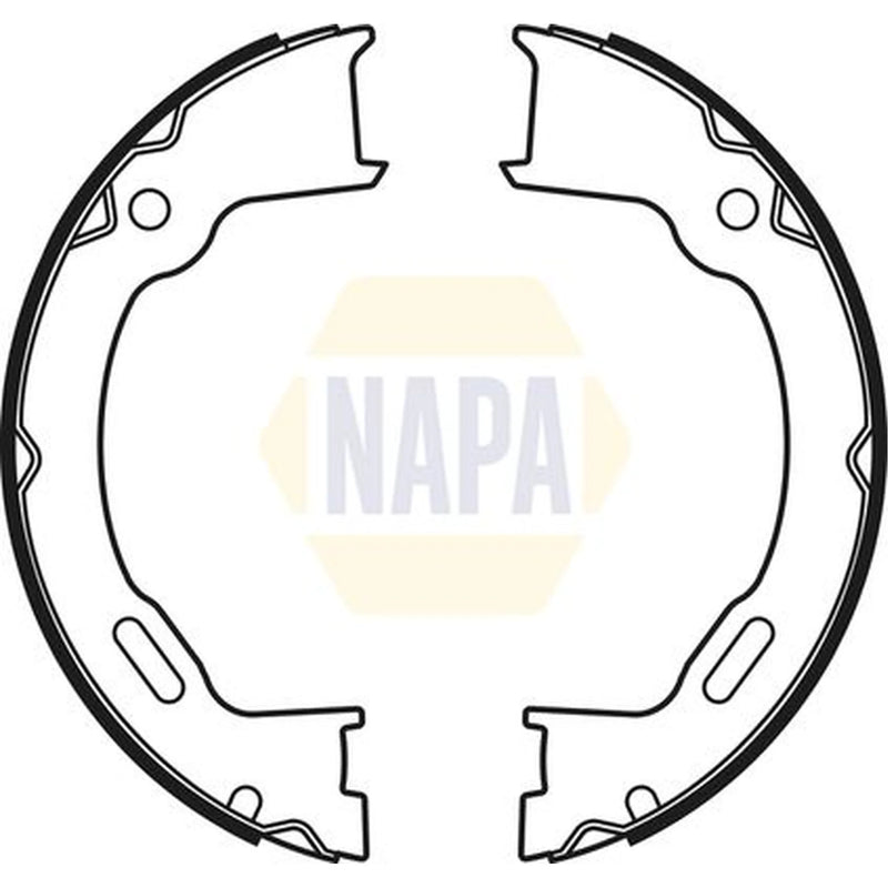 NAPA Parking Brake Shoe Set NBS5028