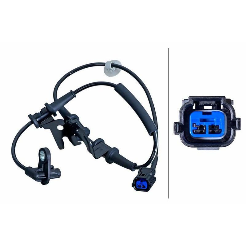 Hella ABS Wheel Speed Sensor Front Left fits Hyundai I10 II 2013-2019 1.0 1.2