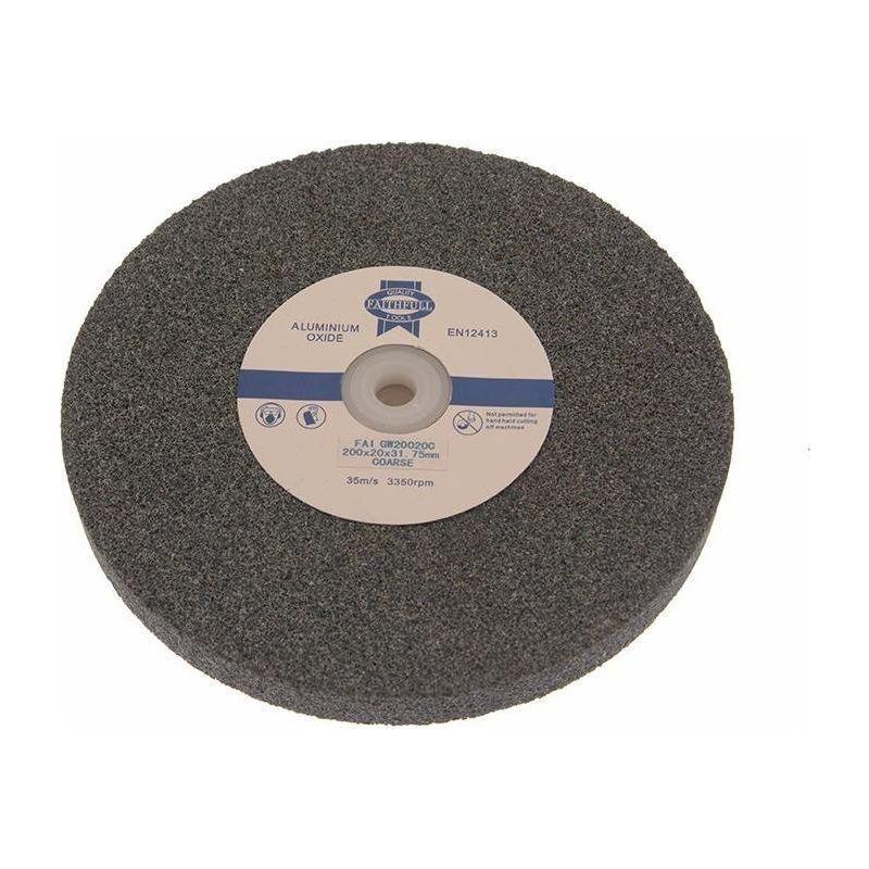 Faithfull General Purpose Grinding Wheel 200 x 20mm Medium Alox Faithfull - Town Tools