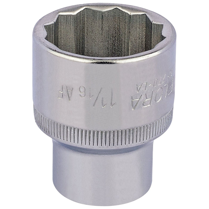 Draper Elora Bi-Hexagon Socket, 1/2" Sq. Dr., 1.1/16" 24484 Draper - Dynamic Drive