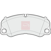Apec Front Brake Pad Set fits Porsche 918 Spyder 2013 on 4.6