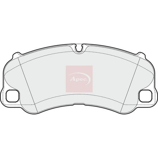 Apec Front Brake Pad Set fits Porsche 918 Spyder 2013 on 4.6