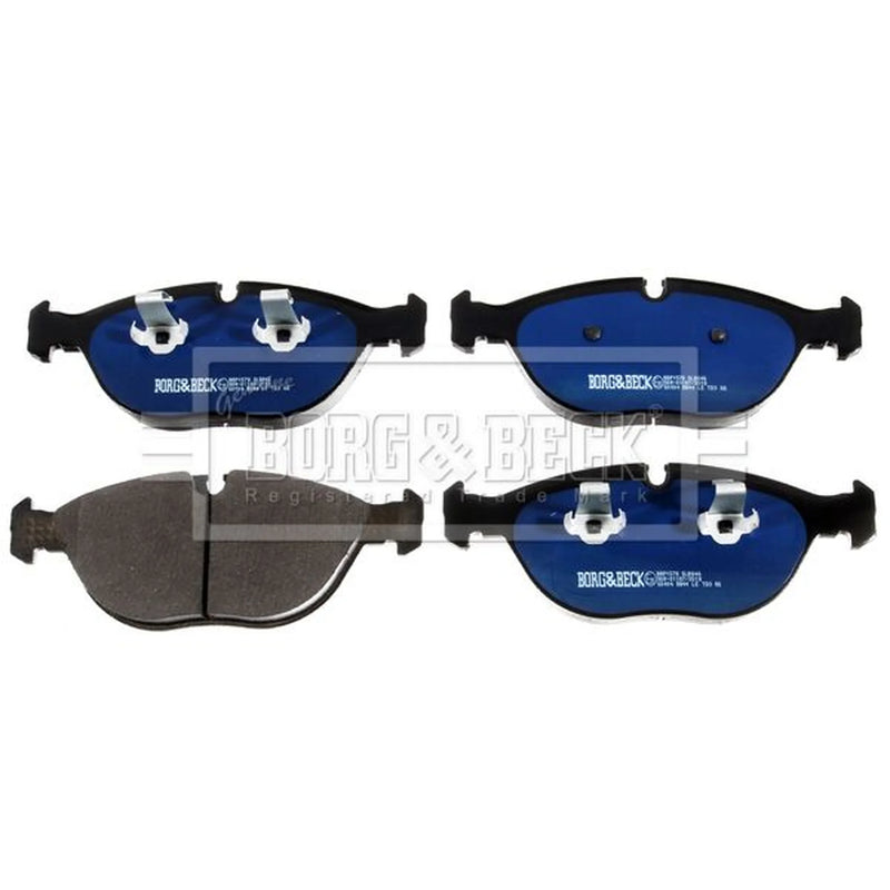 Borg & Beck Front Brake Vented Discs & Pads fits VW Passat B5 2000 on 2.0