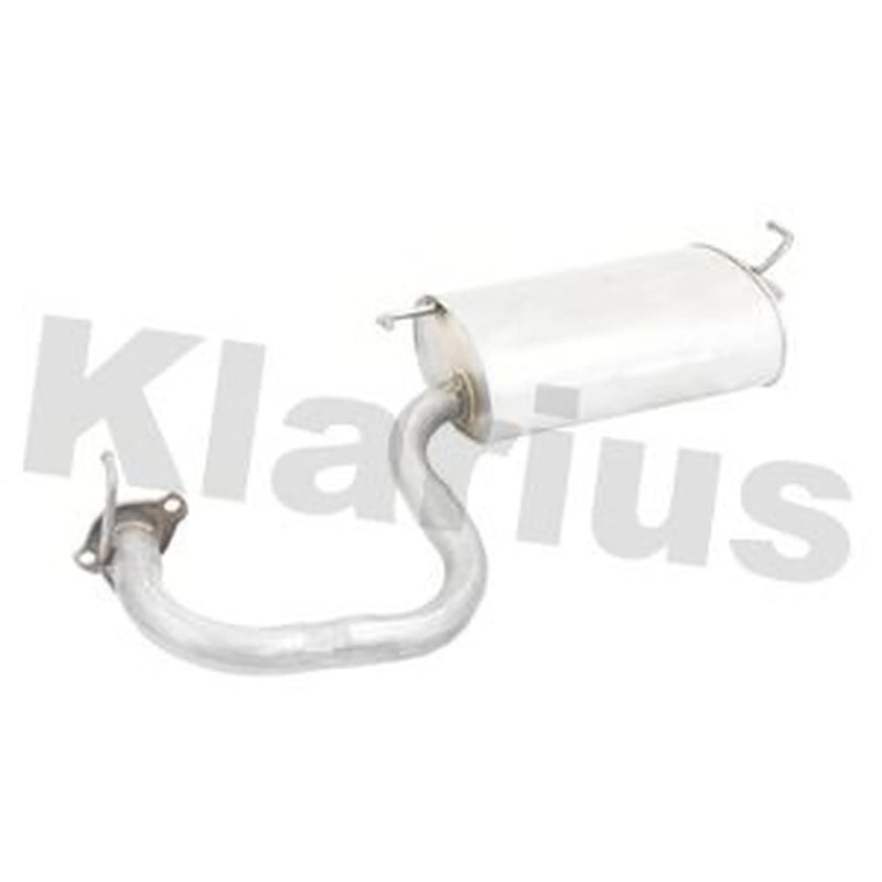 Klarius Box With Tail Pipe Rear fits Toyota Avensis 2003-2008 2.0