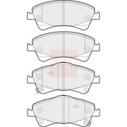 Apec Front & Rear Pads fits Toyota Avensis 2008-2018 1.6 1.8 2.0