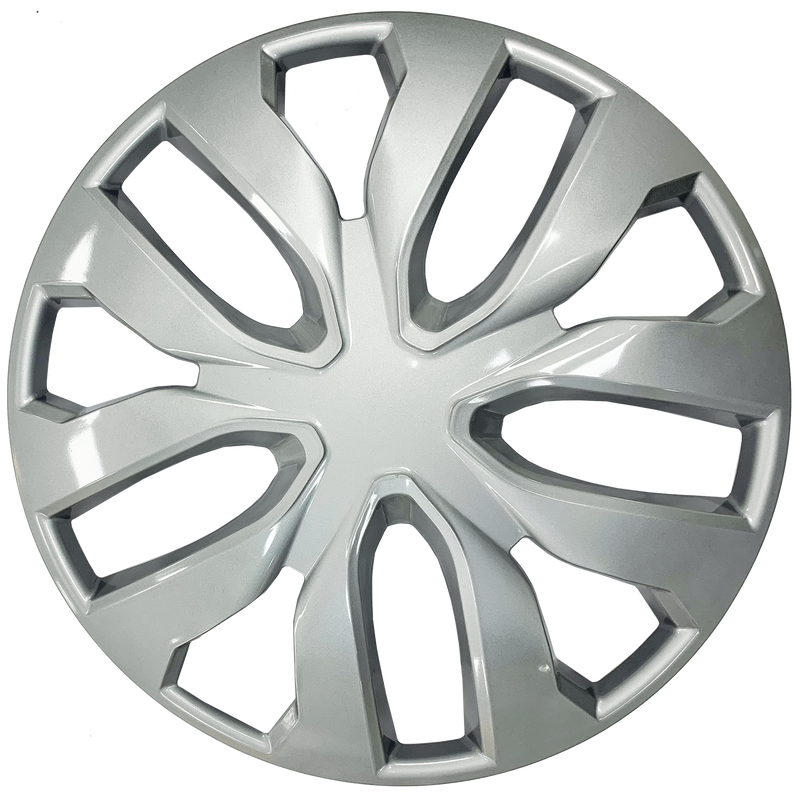 Set of 4 17" Octane Multi Spoke Grey Wheel Trims Hub Caps Covers Simply  - Dynamic Drive