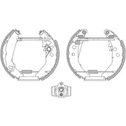 Mintex Brake Shoe Set Axle Kit fits Ford Courier Box Body/Mpv 1991-1996 1.3 1.8