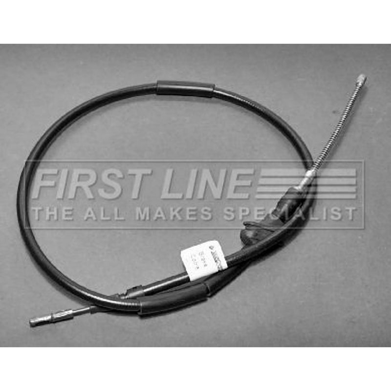 First Line Handbrake Cable Right Rear fits Audi 80 B3 1986-1991 1.4 1.6 1.8 1.9