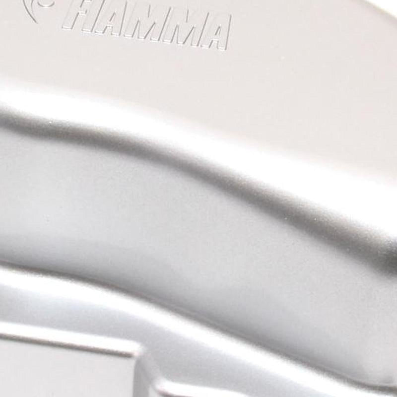 Fiamma F65L 2018 Left Hand Outer End Cap Titanium (98667-040) Fiamma - Dynamic Drive
