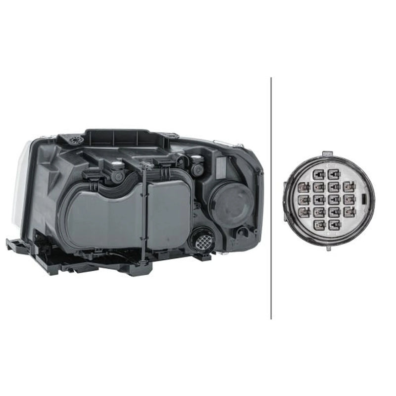 Hella Headlight Headlamp PY21W Right fits Land Rover Freelander 2 2006-2014