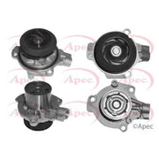 Apec Engine Cooling Water Pump fits Audi A1 2014-2018 1.6