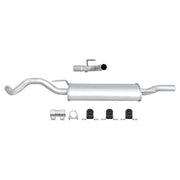 Hella End Silencer Rear fits VW Golf 1991-1997 1.4 1.6 1.8 1.9