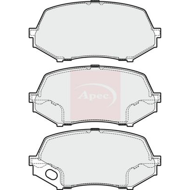 Apec Brake Pad Set
