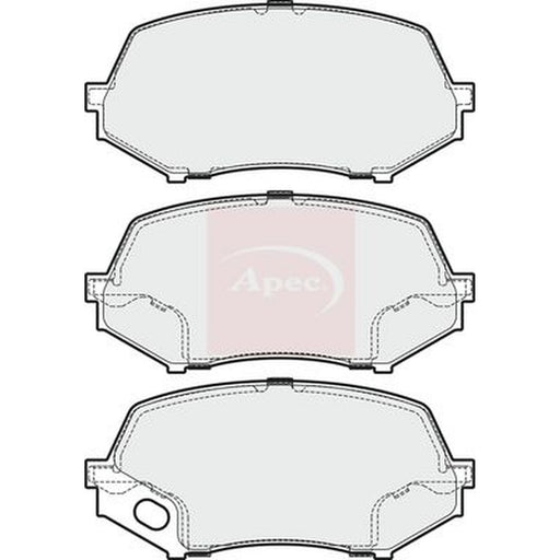 Apec Brake Pad Set