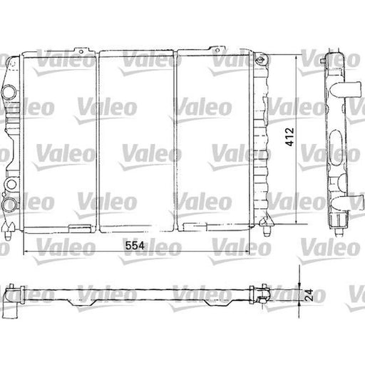 Valeo Engine Radiator 731283