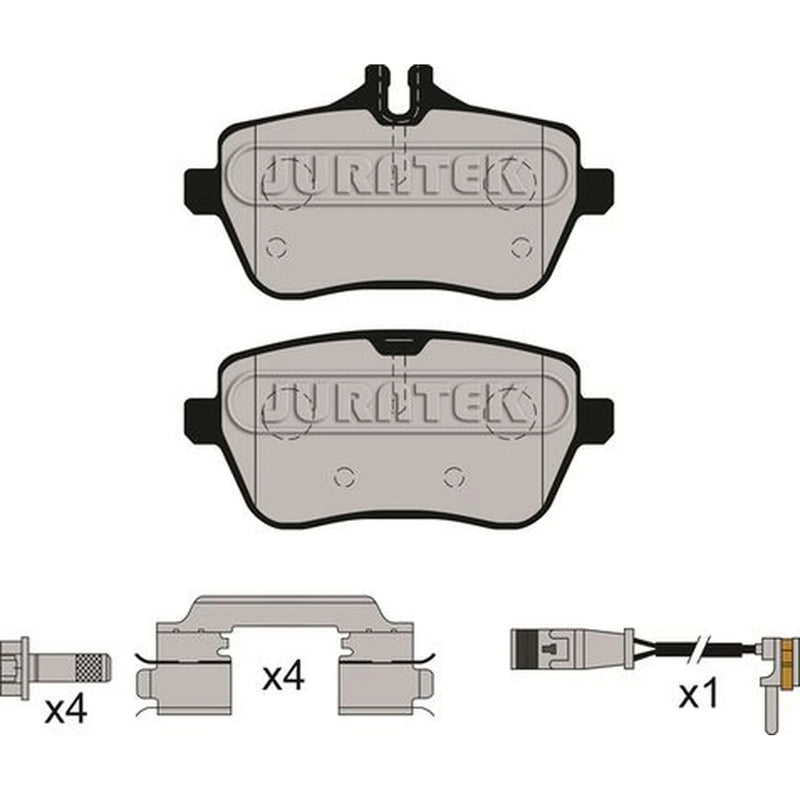 Juratek Front & Rear Pads fits Mercedes-Benz S-Class 2013-2020