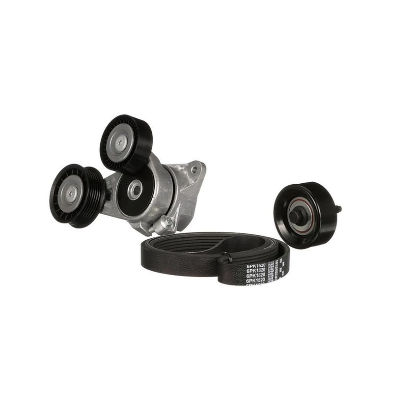 Gates V-Ribbed Belt Set fits Ford C-Max 2007-2010 1.8