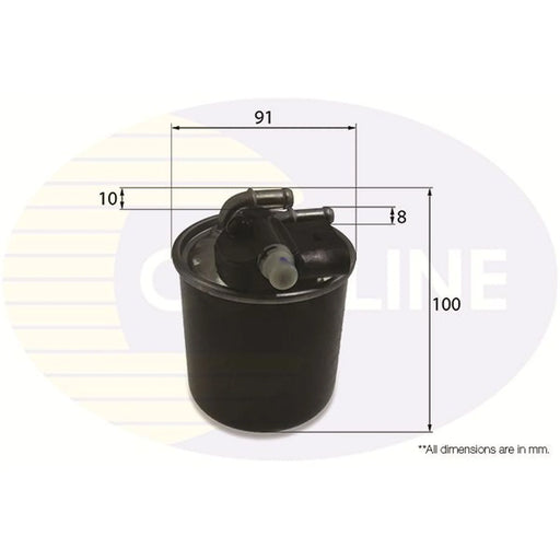 Comline Fuel Filter Element fits Infiniti Q30 2015 on 2.2