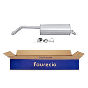 Hella End Silencer Rear fits Seat Ibiza 2002-2006 1.2
