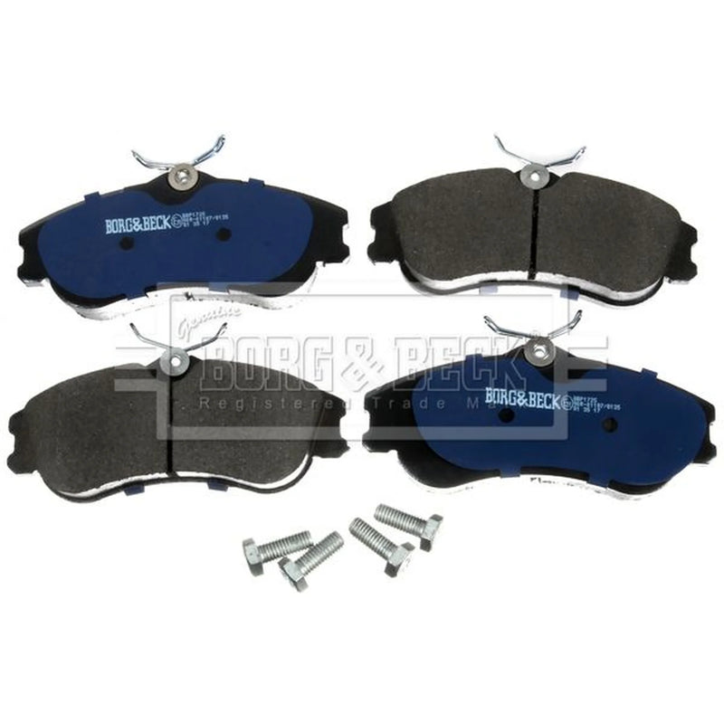 Borg & Beck Front & Rear Brake Discs & Pads fits Citroën Xsara Picasso 1999-2012