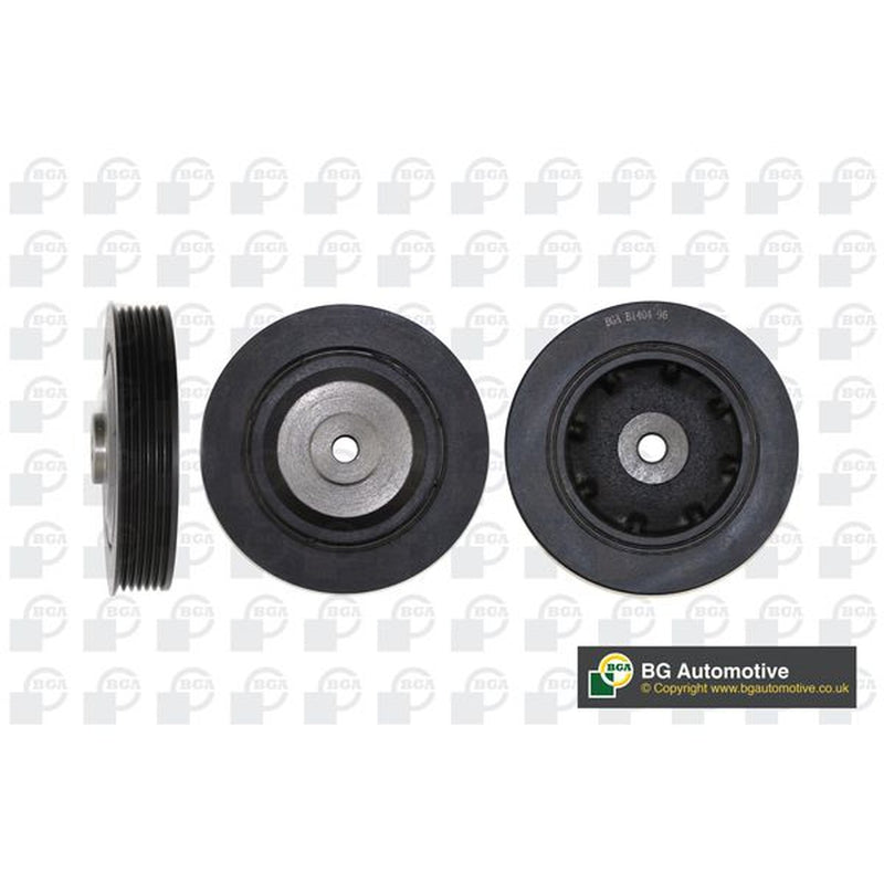 BGA Crank Shaft Belt Pulley fits Citroën Berlingo / Berlingo First 1998-2005 1.9