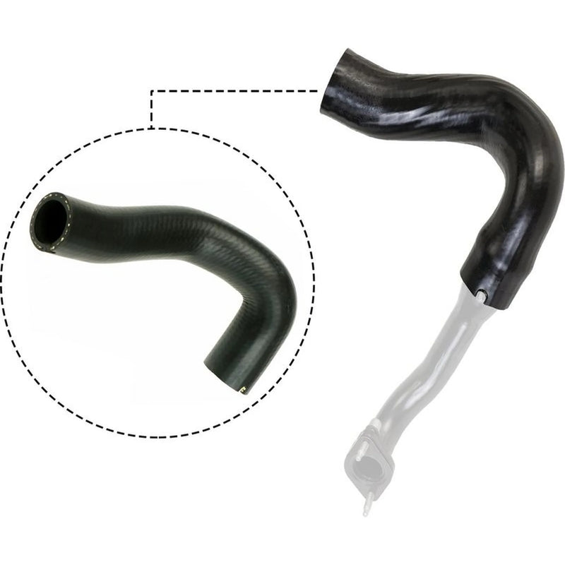 Gates Intercooler Turbo Charge Air Hose 285mm fits Fiat Fiorino 2007 on 1.3