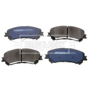 Borg & Beck Front & Rear Brake Discs & Pads fits Renault Scénic IV 2016-2022 1.5