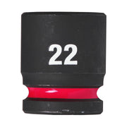 Milwaukee Hex Socket Shw 1/2 Std 22mm-1Pc 4932480316 Milwaukee - Dynamic Drive
