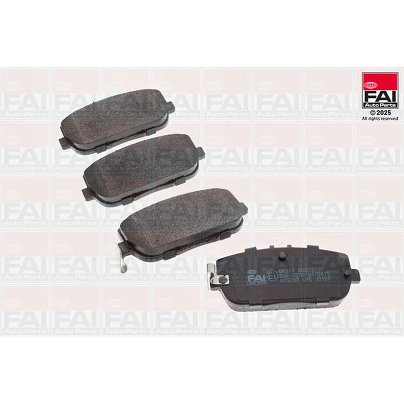 FAI Front & Rear Pads fits Mazda MX-5 2005-2016 1.8 2.0