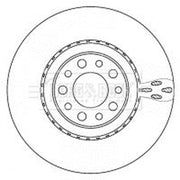 Borg & Beck Front & Rear Brake Discs & Pads fits Alfa Romeo Giulietta 2010-2020