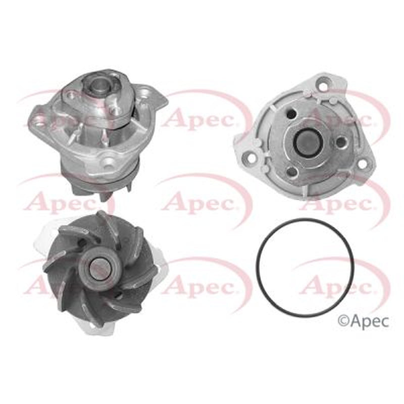 Apec Engine Cooling Water Pump fits Audi A3 2003-2009 3.2