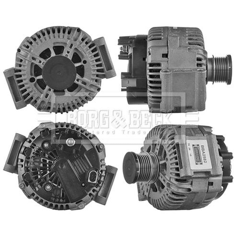 Borg & Beck Car Alternator 12V fits Mercedes-Benz Sprinter 3,5-T 2006-2016