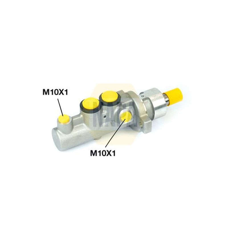 NAPA Brake Master Cylinder Hydraulic Assembly fits Volvo S40 I 1995-2004