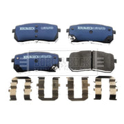 Borg & Beck Front & Rear Brake Discs & Pads fits Kia Sedona 2006-2015