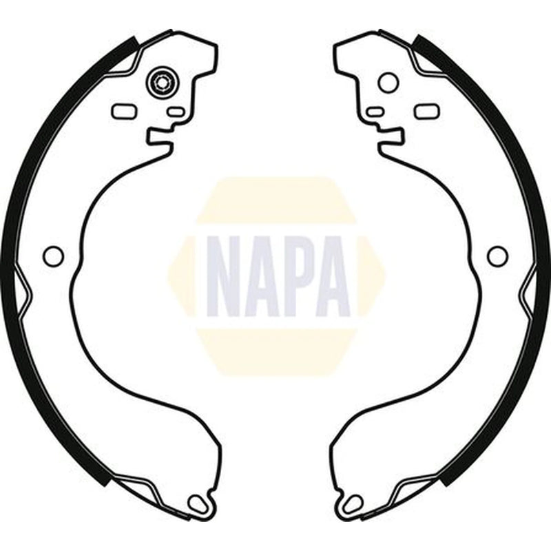 NAPA Brake Shoe Set Axle Kit NBS1086